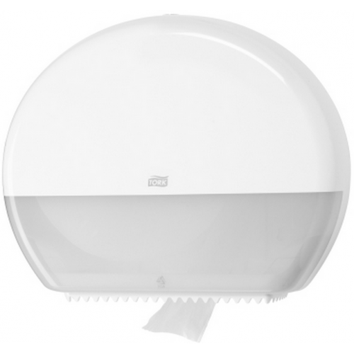 Dozownik Tork do papieru toaletowego w jumbo roli biały